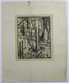 A small collection of Chagall posters and others.